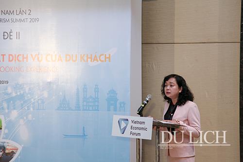 Phó Tổng cục trưởng TCDL Nguyễn Thị Thanh Hương phát biểu kết luận hội nghị chuyên đề 1